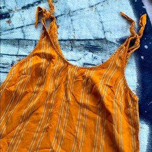 Rust Orange Tank Top.